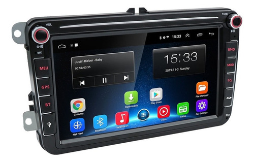 Estereo Android Gps Bora Tiguan Golf Jetta Mk6 Vw + Camara