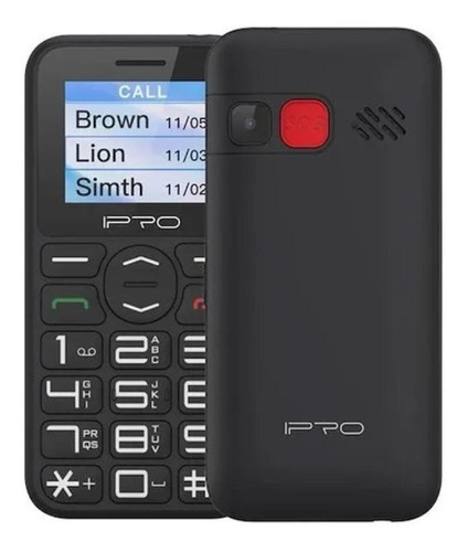 iPro F183 Dual SIM 32 MB negro 32 MB RAM