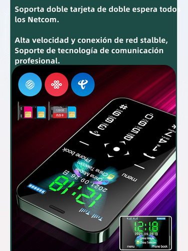 Mini Teléfono Inteligente Soyes D13 Dual Sim Tipo-c 900mah