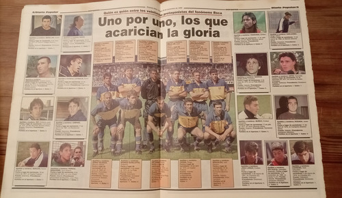 Suplemento Especial Diario Popular Boca Campeón 28/11/98 (Usado)