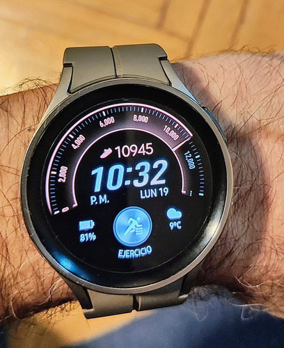 Samsung Galaxy Watch 5 Pro 45mm Gris Titanio Liquido Ya! Negro Mesh Gris Negro (Usado)