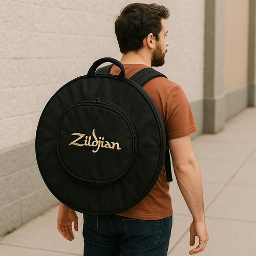 Zildjian Cymbal Backbag Tgig2 - Bag Para 22 (cabe Até 24) Preto