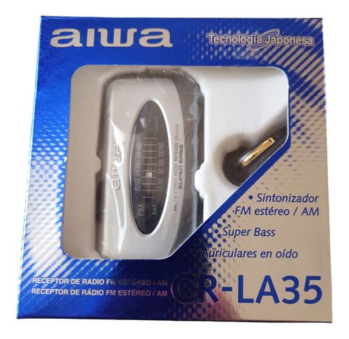 Walkman Aiwa, Radio Fm-am (cr-la35) (de Colección) (no Sony)