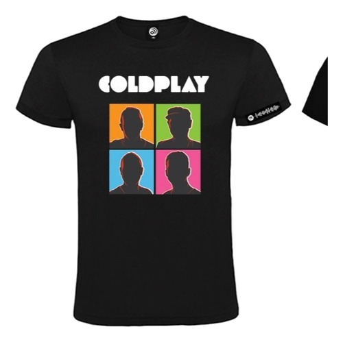 Polera Coldplay Algodón