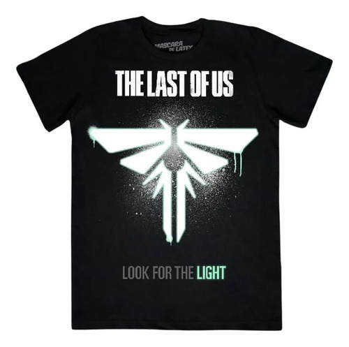 Playera Máscara De Látex  The Fireflies Mllu Hombre