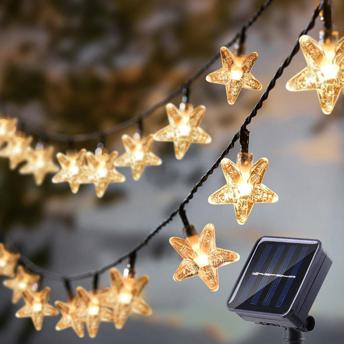 Fairy Lights L Lampop Con 20 Led Crystal Star, Funciona Con