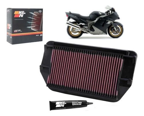 Filtro Ar K&n Esportivo Cbr 1100xx Blackbird 2003 2004 2005