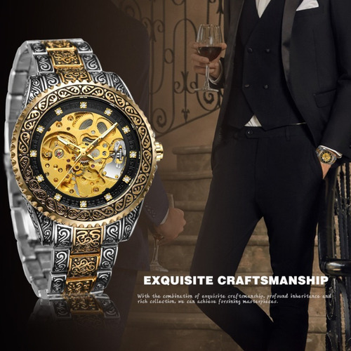Relojes De Pulsera Mecánicos De Lujo Forsining Fsg8213