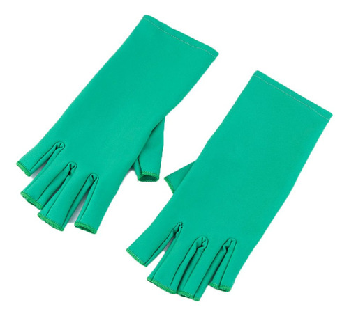 Guantes Para Pintar Uñas, Anti Rayos Uv, Protegen La Lámpara