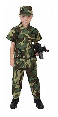 Disfraz Infantil Soldado Camuflaje