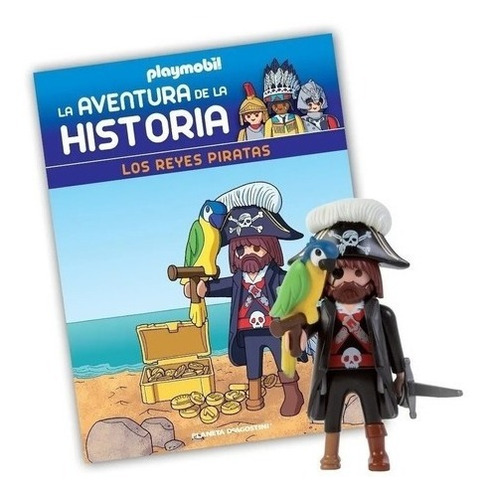 Playmobil Los Reyes Piratas + Libro Devoto Hobbies