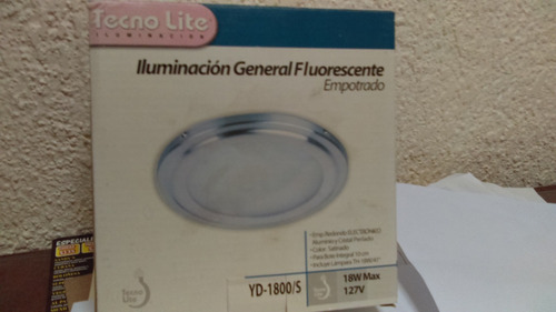 Lote De 10 Luminarias Empotrables De 18 Watts 127v.