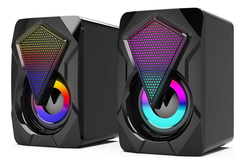 Bocinas Para Pc Bocinas Gamer Rgb Subwoofer