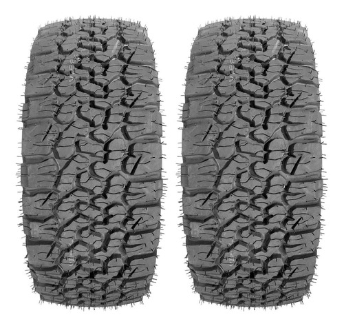 Kit 2 Pneu 265/65/17 Bf Remold Com Borracha Vipal E Garantia