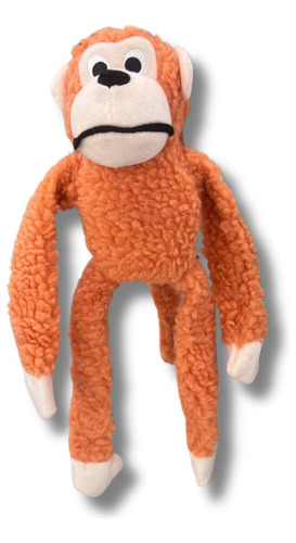 Brinquedo Jambo Pet  Mordedor Pelucia Macaco Laranja Caes