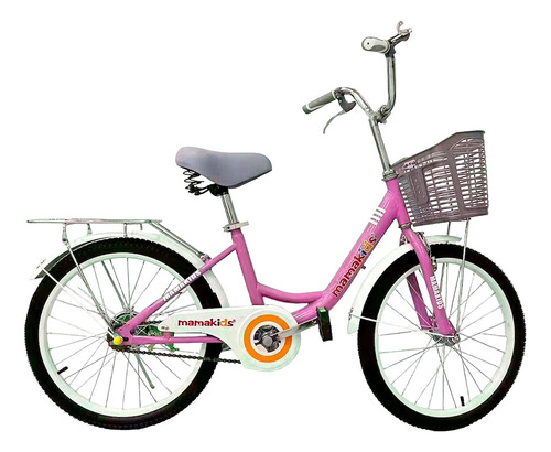 Bicicleta Niña Aro 20 Rosa Y Morado