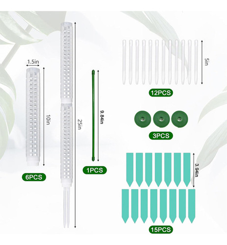 Poste De Para Plantas Soporte De Plantas Monstera Con