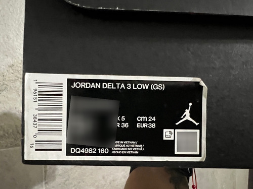 Jordan Delta 3 Low 24cm (Usado)