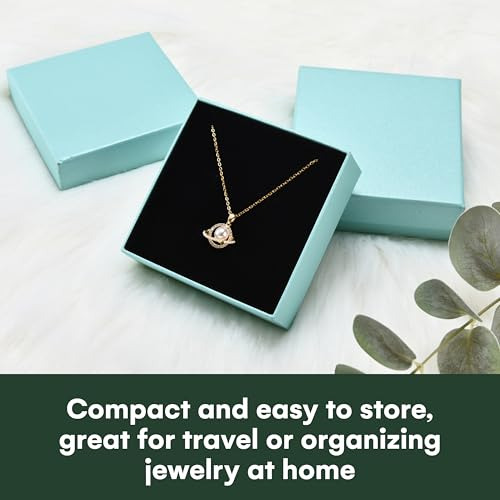 Caja Regalo Joyas 6 Uds Cartón, Aretes, Pulseras, Collares