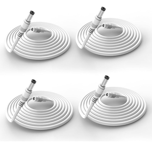 Paquete De 4 Cables De Extensión De Corriente Continua De 1