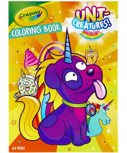 Libro De Actividades Crayola De Criaturas Unicornios Febo