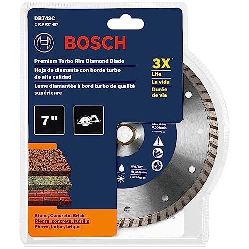 Hoja De Diamante Turbo De 7 Pulgadas Db742c Premium Ori...