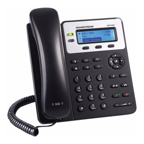 Imagen 2 de 6 de Telefono Ip Grandstream Gxp1625 2 Sip Pantalla Lcd Poe