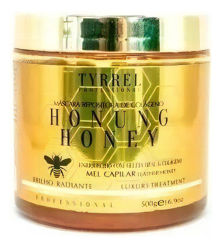 Mel Capilar Honung Honey Repositor De Colágeno Tyrrel 500gr