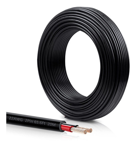 Cable De Calibre 22, 65,6 Pies20 M, Cable Horizontal De...