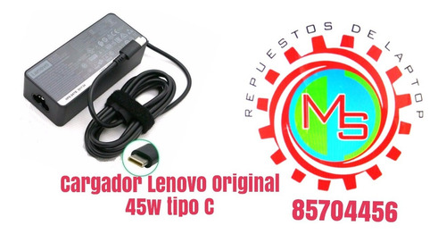 Cargador Lenovo Original 45w Tipo C