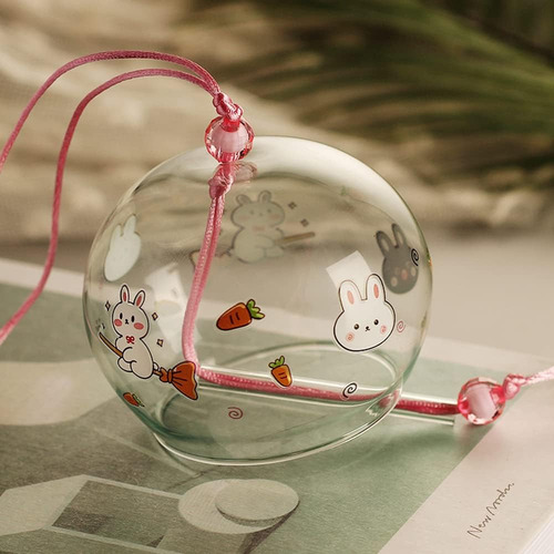 4 Set Japonesas Campanas De Viento Animales Hechas Mano