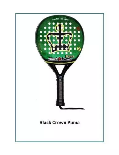 Dibuja una imagen Tierras altas Polvo Paleta de pádel Black Crown Puma | MercadoLibre