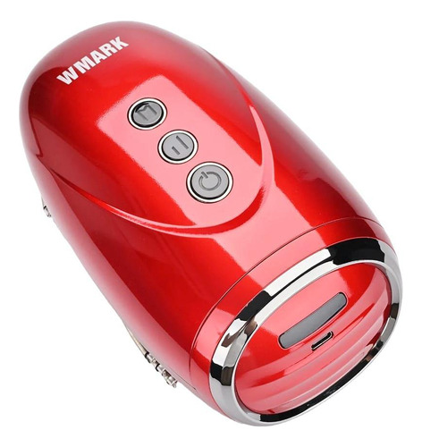 Massageador Portatil Barbeiro Sm001 Wmark Vermelho