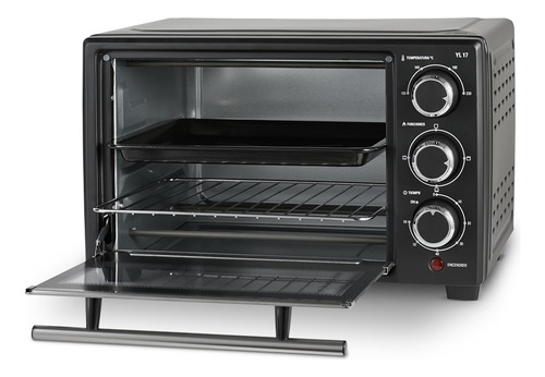 Horno de mesa eléctrico Yelmo YL-17 17L negro 220V