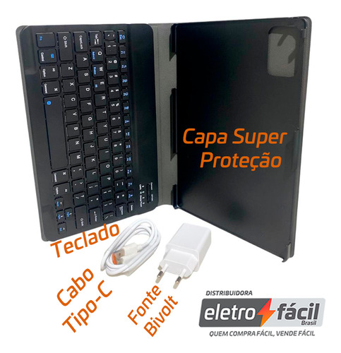 Tablet 10.1 Polegadas 4gb/64gb +teclado+mouse+capa+chip