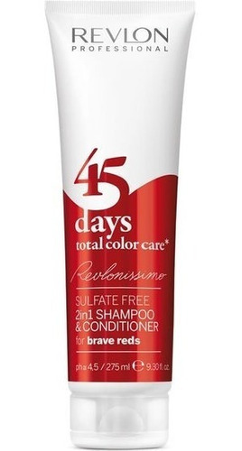 Revlon 45 Days Shampoo Brave Reds