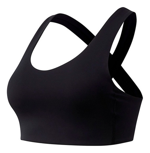 Top New Balance Fuel Bra - Wb11044bk