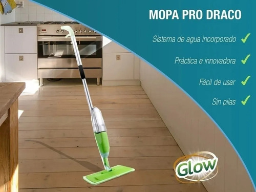 Imagen 5 de 6 de Promo !!! Mopa Pro Spray Glow Draco + 1 Repuesto Extra