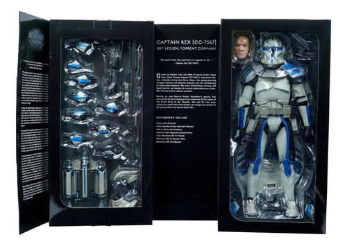 Sideshow Star Wars Clone Captain Rex Exclusive Edition 1:6