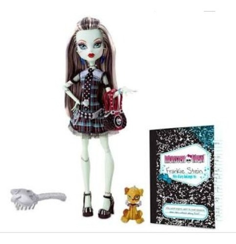 Muñeca Monster High - Frankie Con Mascota