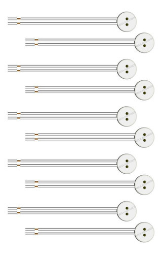 10 Soquetes G5 Lâmpada Tubular T5 Base Rabicho Tomadinha