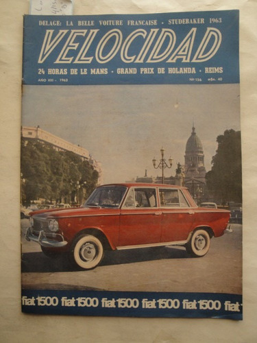 Velocidad 156 Fiat 1500 C Studebaker Delage D8 Gordini Isard