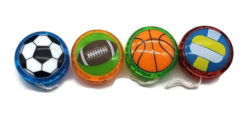 12 X Yoyo Con Luz Mayorista Regalo Souvenir Navidad