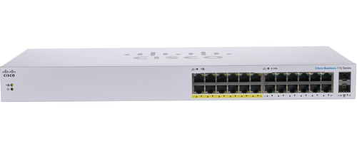 Switch Cisco Business Cbs110-24pp 24p Gigabit 12p Poe 2p Sfp