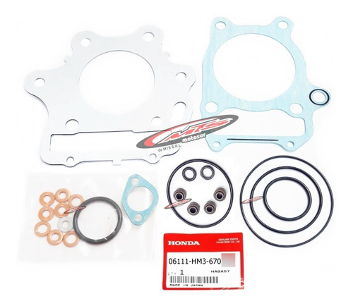 Kit A Juego Juntas Cilindro Original Honda Trx 300 Moto Sur