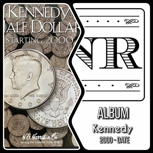 Álbum Monedas Medio Dolar Eeuu - P & D - Desde 2000 - Kenne