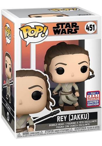 Funko Pop Star Wars Rey (jakku) Funkon 2021