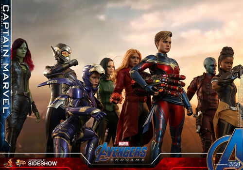 Captain Marvel - Avengers End Game 1/6 Hot Toys Scale Figure
