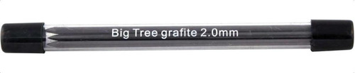 Grafite Cis Bigtree Hb Preto 2.0mm - 3 Tubos C/6 Grafites