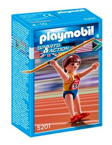 Playmobil 5201 Lanzadora De Jabalina Juegos Olimpicos